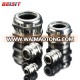 Get Free Samples High Quality NPT Nickel Plated Brass Metal Cable Gland for Wire Connector