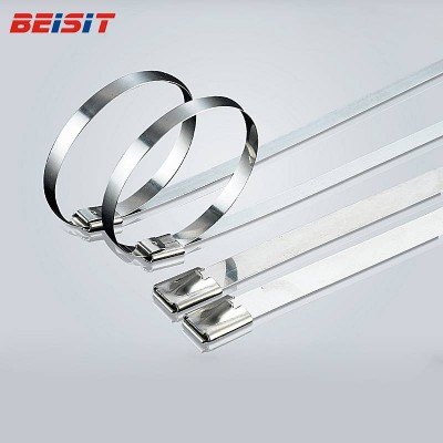 Chinese Manufacturer Ball Type Lock Stainless Steel Metal Cable Ties